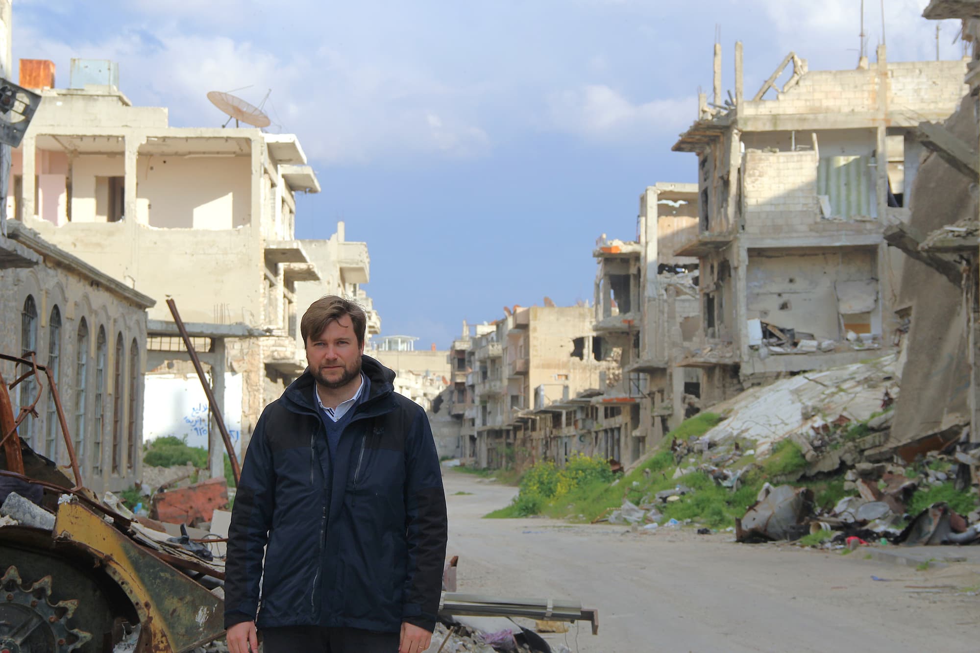 Philipp Ozores Secrétaire général de l'Aide à l'Église en Détresse (ACN) lors d'une visite passée en Syrie Philipp Ozores Secrétaire général de l'Aide à l'Église en Détresse (ACN) lors d'une visite passée en Syrie