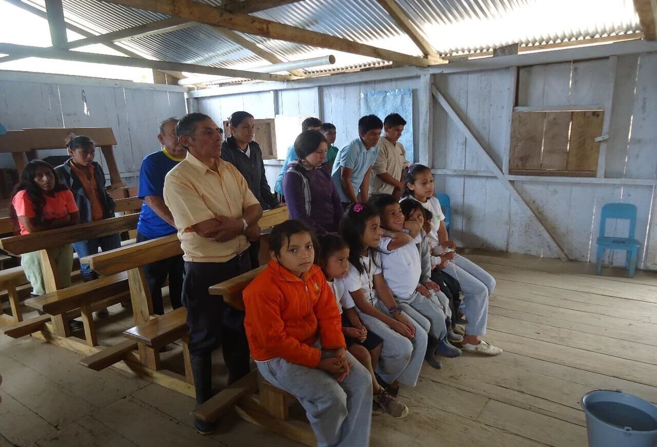 Ecuador - nuova cappella (© ACN) Ecuador - nuova cappella (© ACN)