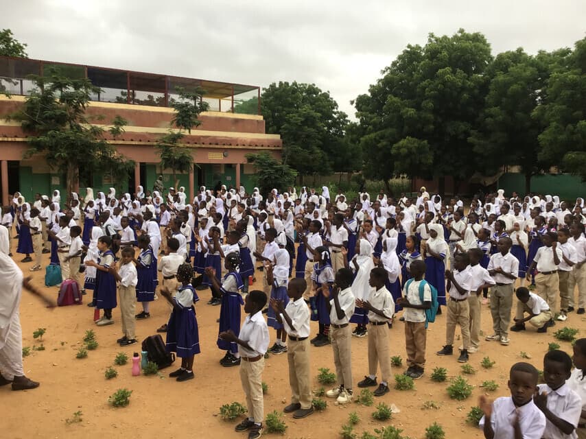 Eine der wenigen Schulen in El-Obeid, die weiterhin offen ist (Foto: ACN) Eine der wenigen Schulen in El-Obeid, die weiterhin offen ist (Foto: ACN)