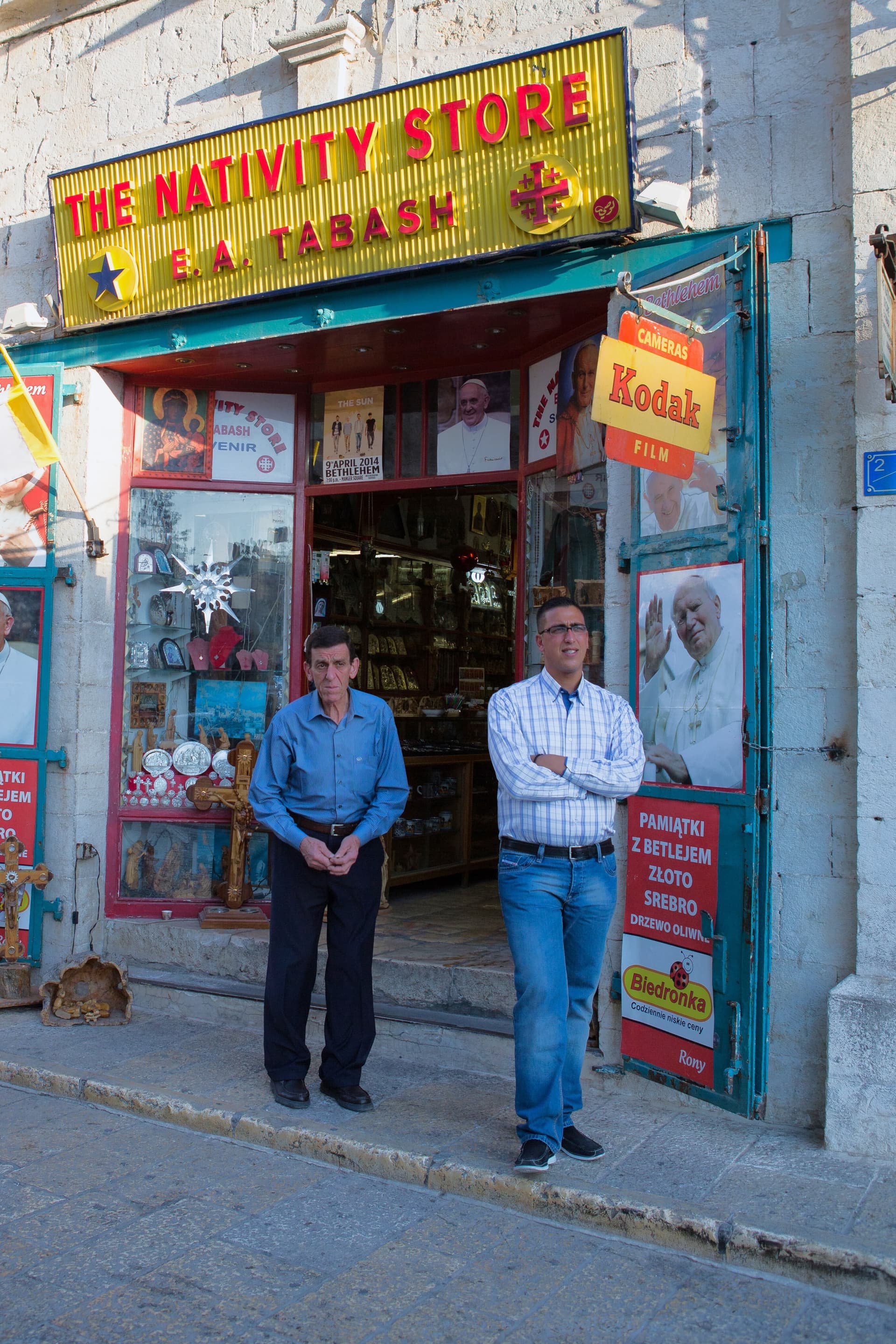 Familie Tabash in Betlehem wartet vergeblich auf Kunden. Familie Tabash in Betlehem wartet vergeblich auf Kunden.