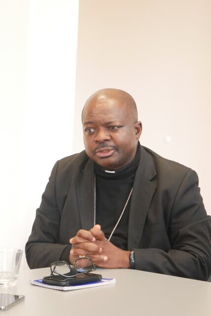 Bischof Bertrand Guy Richard Appora-Ngalanibé, Bischof der Diözese Bambari Bischof Bertrand Guy Richard Appora-Ngalanibé, Bischof der Diözese Bambari