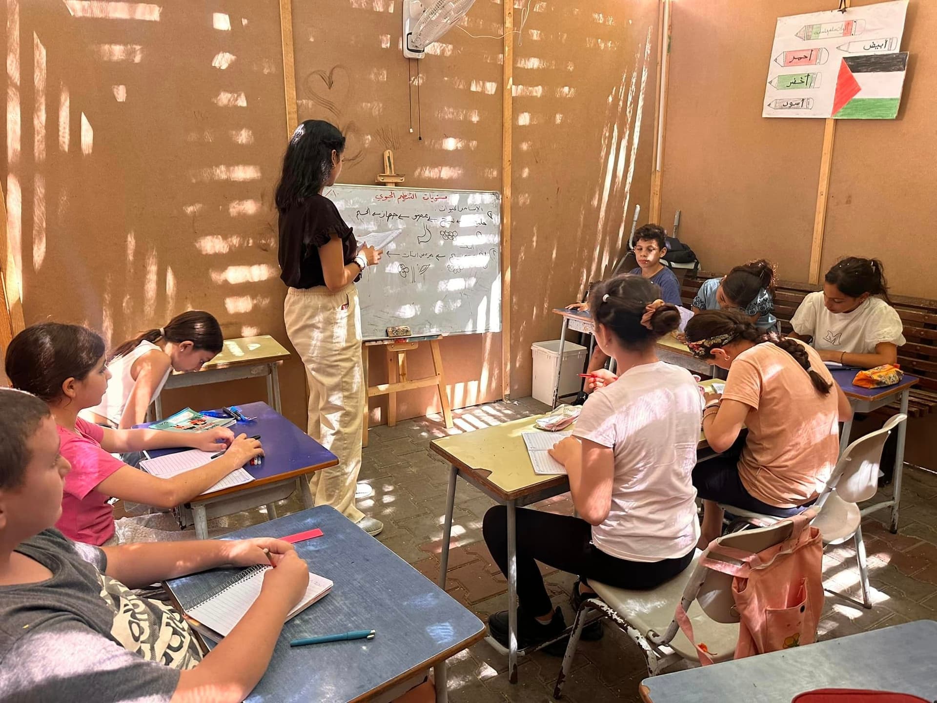 In der Pfarrei von Gaza wird für die Kinder und Jugendlichen auch der Unterricht organisiert (Foto: Lateinisches Patriarchat von Jerusalem) In der Pfarrei von Gaza wird für die Kinder und Jugendlichen auch der Unterricht organisiert (Foto: Lateinisches Patriarchat von Jerusalem)