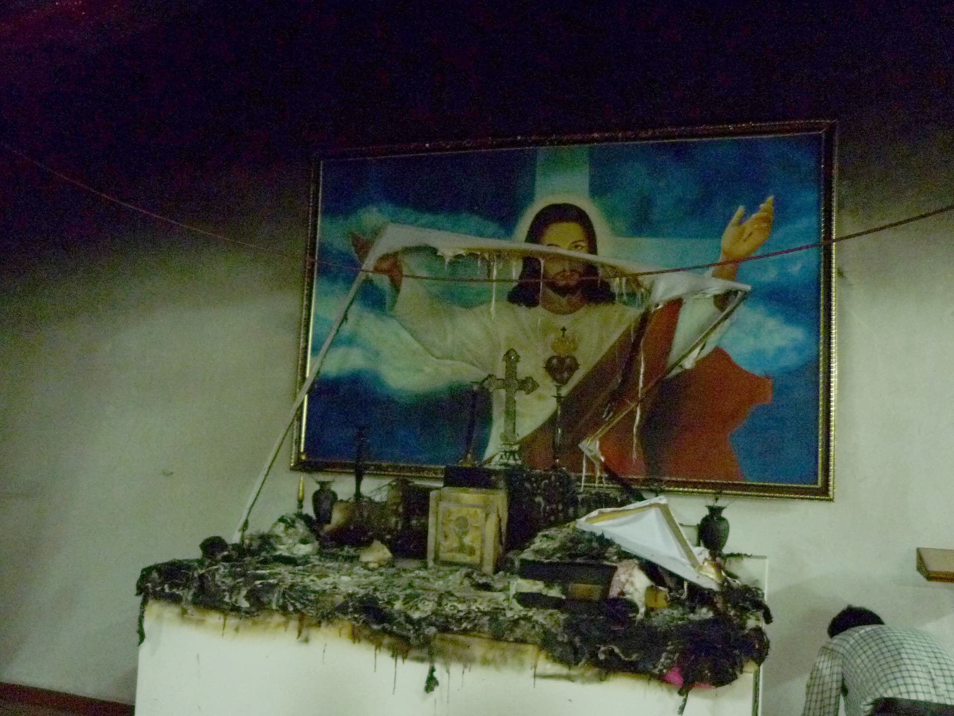 Christenfeindlichkeit in Indien: Kirche nach Anschlag in Hyderabad (Foto: ACN) Christenfeindlichkeit in Indien: Kirche nach Anschlag in Hyderabad (Foto: ACN)