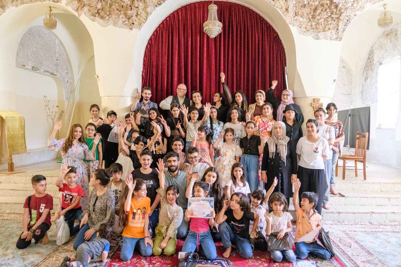 Pater Jens kämpft mit Bildung und Dialog für den Frieden! ©ACN Pater Jens kämpft mit Bildung und Dialog für den Frieden! ©ACN