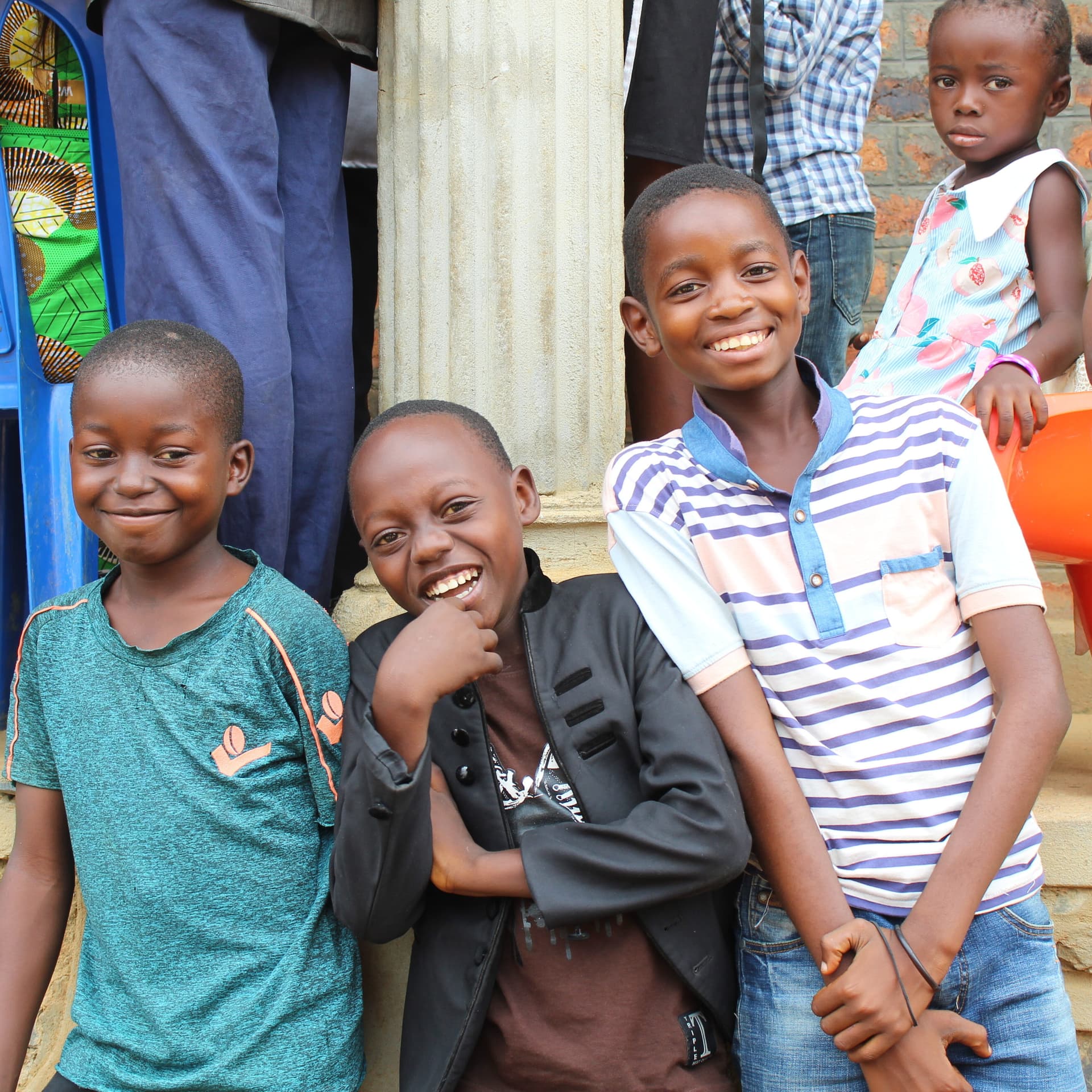 Lachende Kinder in der Demokratischen Republik Kongo. (Foto: ACN) Lachende Kinder in der Demokratischen Republik Kongo. (Foto: ACN)