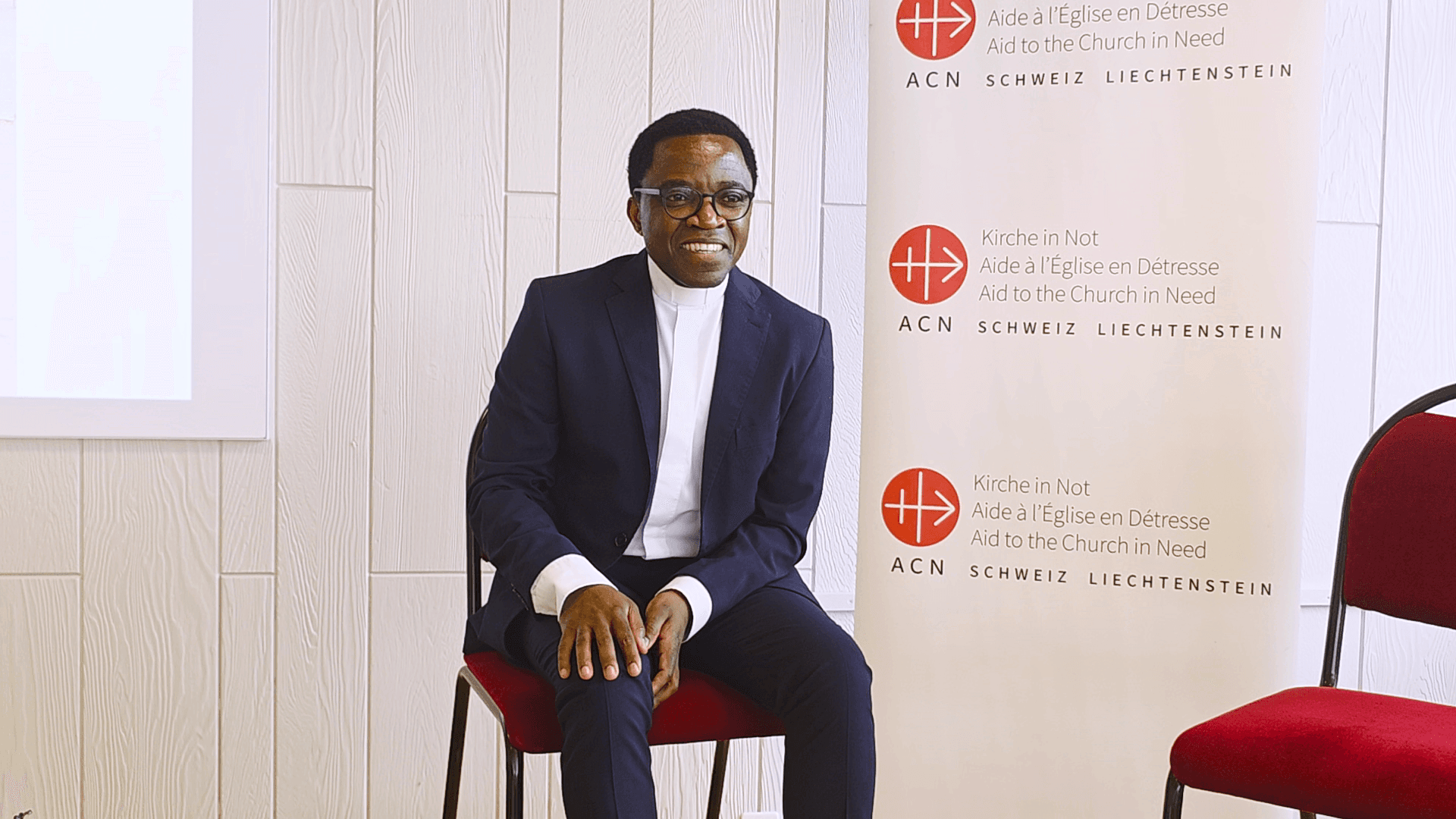 Bilder von der Wallfahrt nach Einsiedeln Pfarrer Nicolas Cishugi berichtete über die Lage in seiner Heimat Dem. Rep. Kongo.