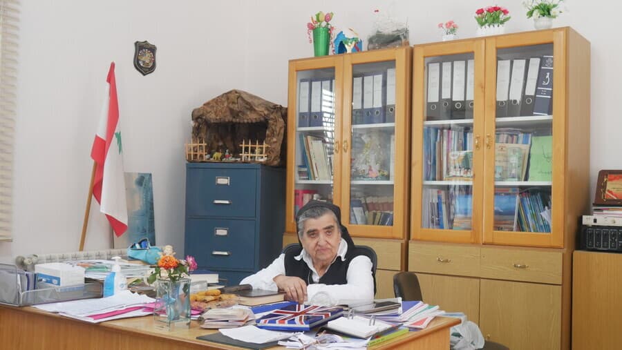 Suor Gerard Merhej, direttrice della scuola delle Suore Antonine di Debel (© ACN) Suor Gerard Merhej, direttrice della scuola delle Suore Antonine di Debel (© ACN)