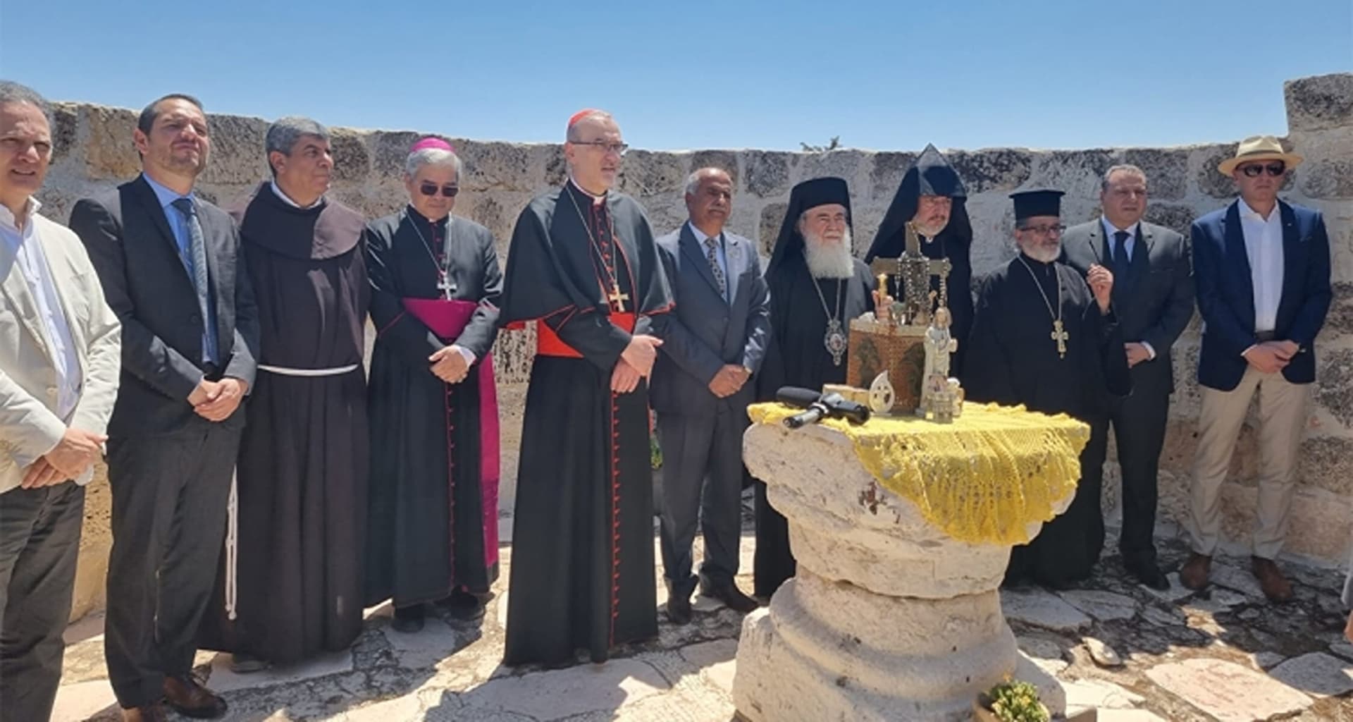 il Consiglio dei Patriarchi e dei Capi delle Chiese di Gerusalemme a Taybeh il Consiglio dei Patriarchi e dei Capi delle Chiese di Gerusalemme a Taybeh