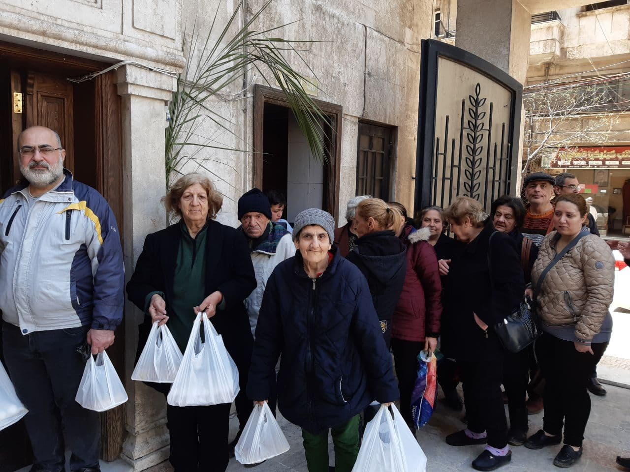 Hilfe in Syrien: Lebensmittel für Bedürftige ©ACN Hilfe in Syrien: Lebensmittel für Bedürftige ©ACN