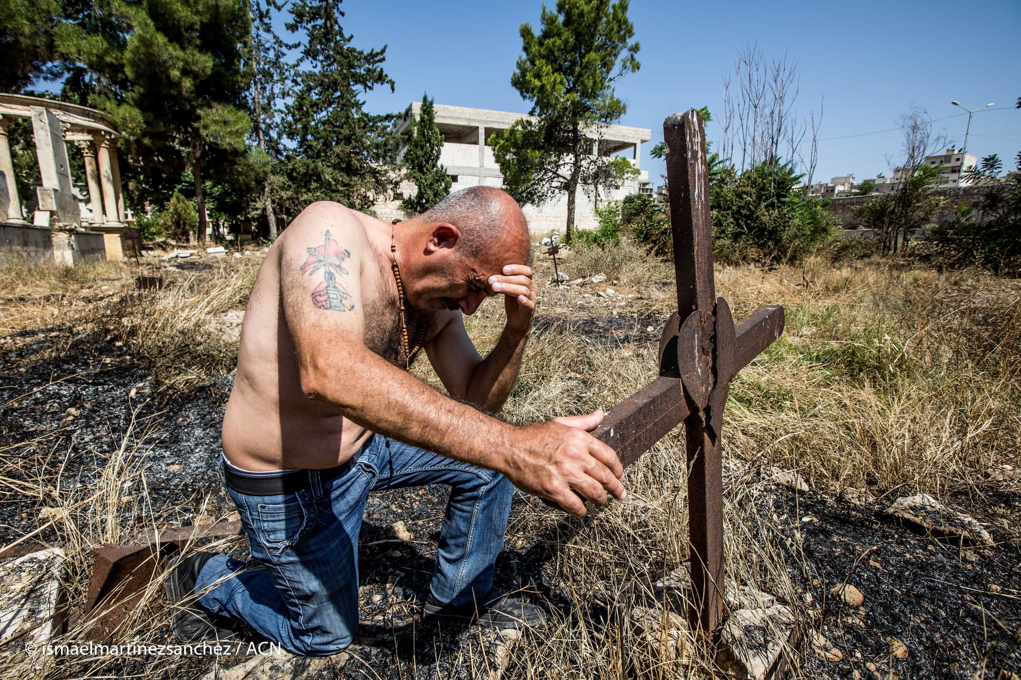 Menschen sind verzweifelt in Syrien leiden. Symbolbild © ACN/IsmaelMartinSanchez Menschen sind verzweifelt in Syrien leiden. Symbolbild © ACN/IsmaelMartinSanchez