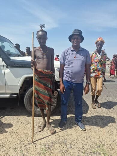 Le père Garbicha (© ACN) Le père Garbicha (© ACN)