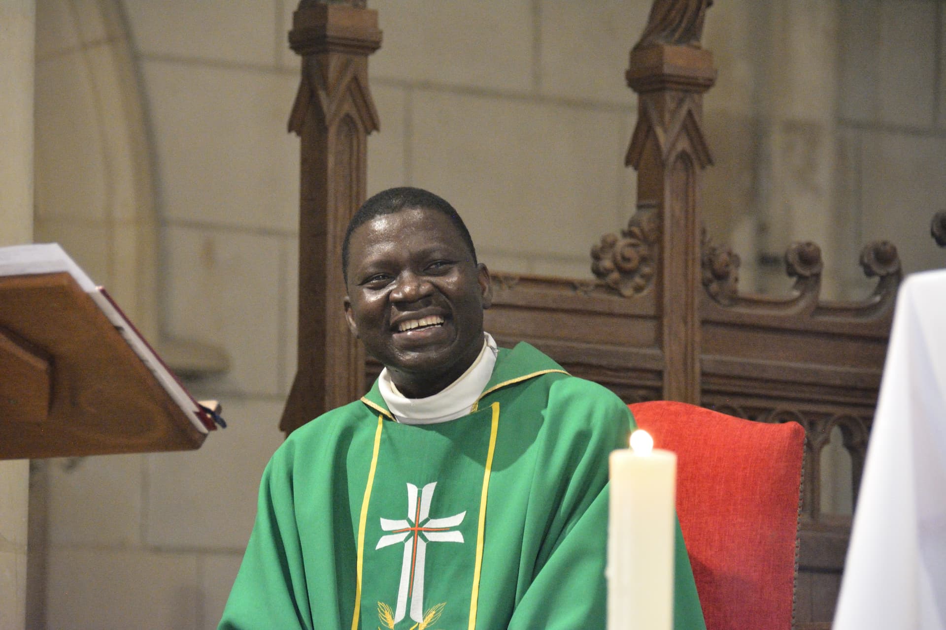 Abbé Jacques Sawadogo aus Burkina Faso wird in der Schweiz Zeugnis über Christenverfolgung geben. ©ACN Abbé Jacques Sawadogo aus Burkina Faso wird in der Schweiz Zeugnis über Christenverfolgung geben. ©ACN