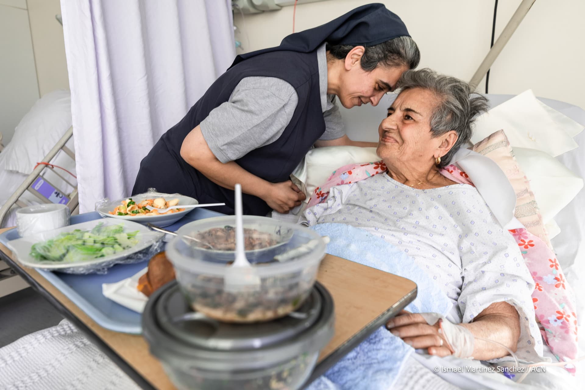 Le suore portano l'amore di Dio agli uomini. ©ACN Le suore portano l'amore di Dio agli uomini. ©ACN