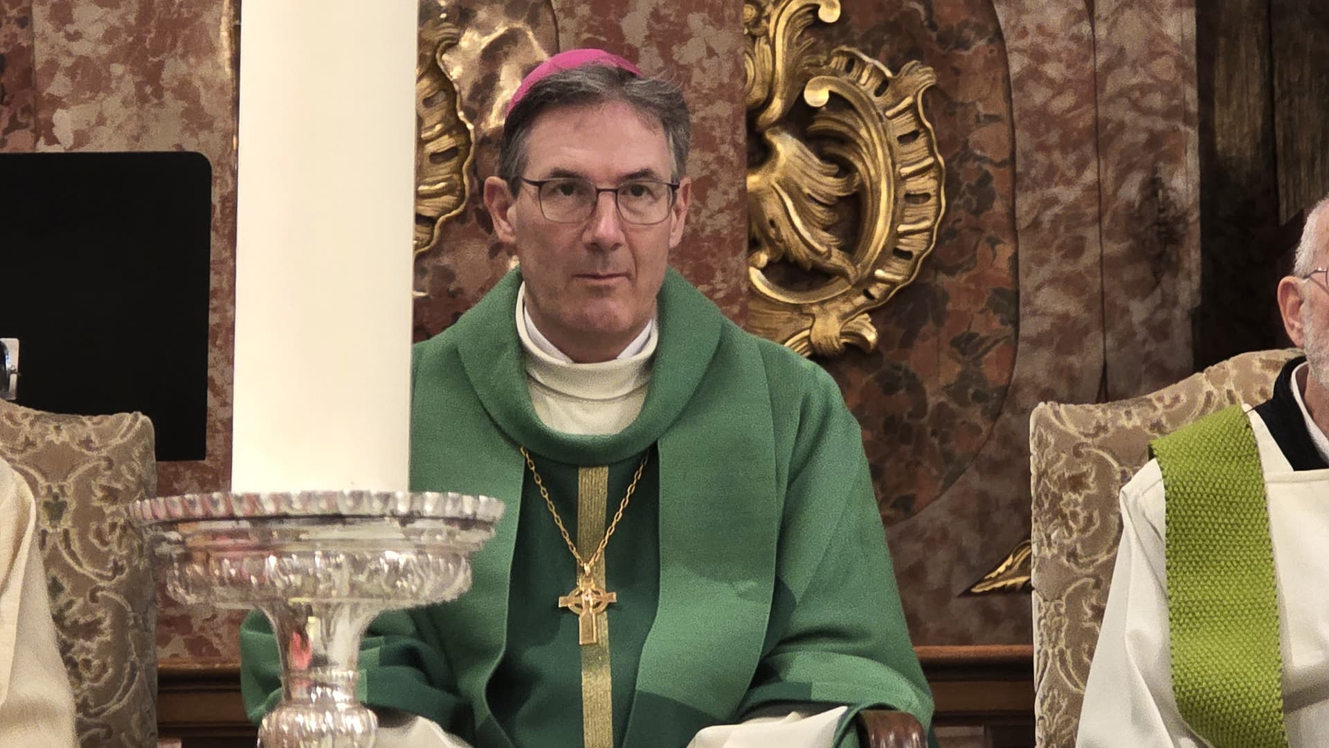 Bischof Beat erinnert daran, dass echte Hoffnung dort wächst, wo Menschen füreinander einstehen. ©ACN