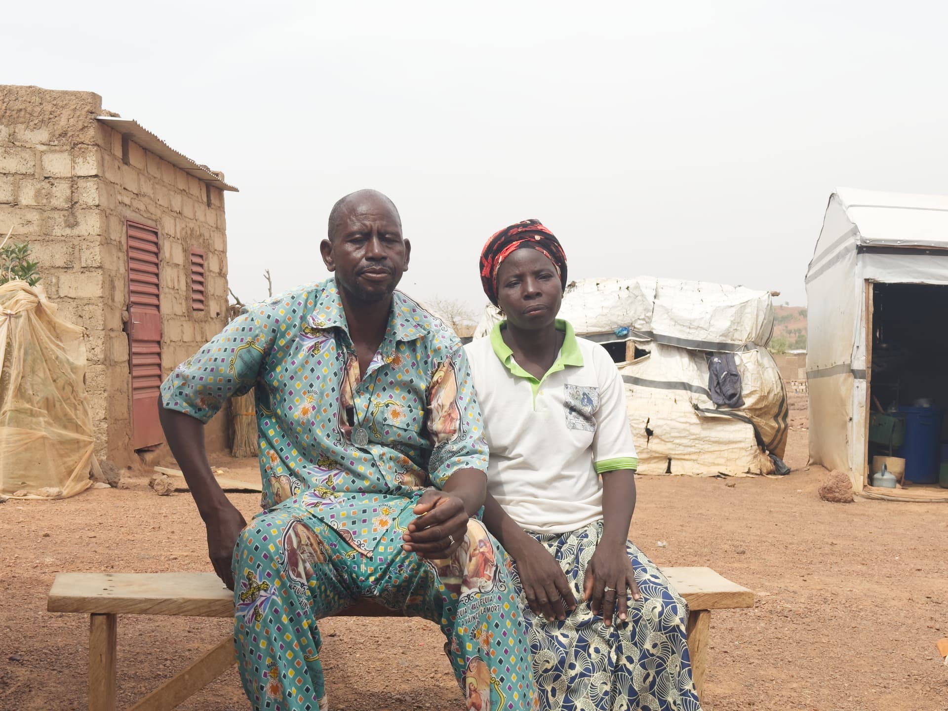 Durch die Verfolgung vertriebene Christen in Burkina Faso ©ACN Durch die Verfolgung vertriebene Christen in Burkina Faso ©ACN