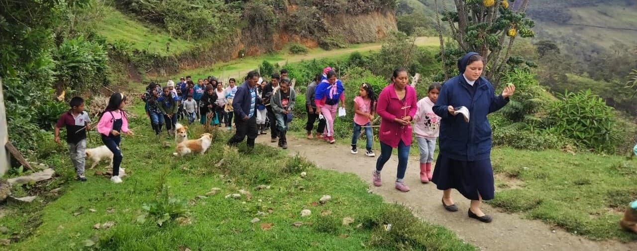 Stations sur le chemin de croix (Photo : ACN) Stations sur le chemin de croix (Photo : ACN)