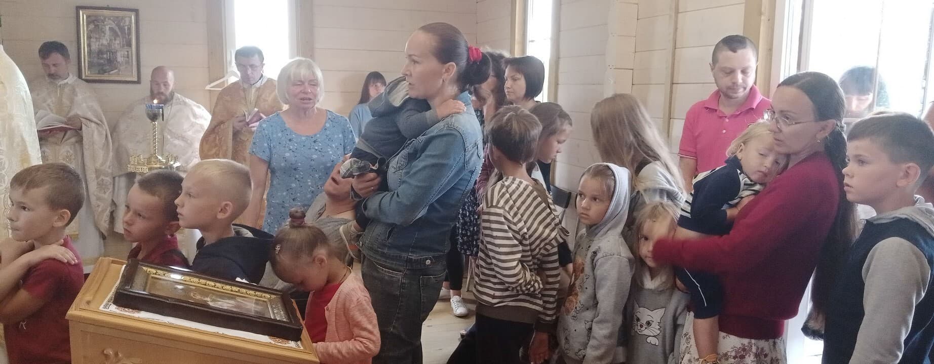 Les visiteurs de l'église doivent passer par la sacristie (Photo : ACN) Les visiteurs de l'église doivent passer par la sacristie (Photo : ACN)