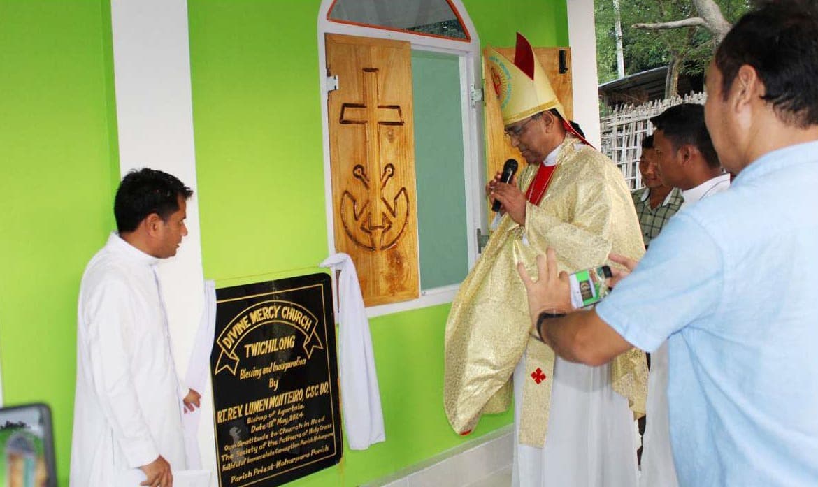 Inauguration de la nouvelle chapelle (Photo : ACN) Inauguration de la nouvelle chapelle (Photo : ACN)