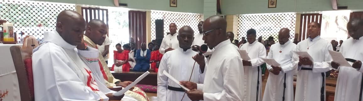 Fratello Brian Chilando durante la sua ordinazione diaconale (Foto: ACN) Fratello Brian Chilando durante la sua ordinazione diaconale (Foto: ACN)