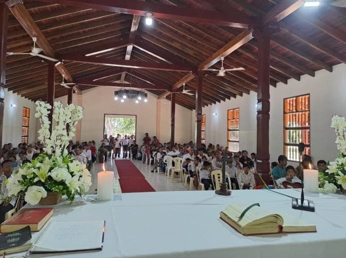 Chapelle pour une paroisse rurale (Foto: ACN) Chapelle pour une paroisse rurale (Foto: ACN)
