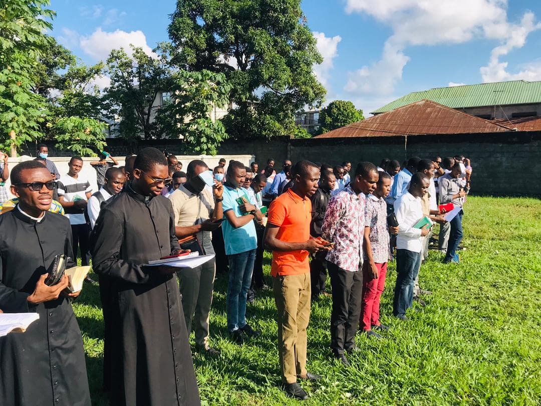 Séminaristes du Grand Séminaire de Philosophie (Foto: ACN) Séminaristes du Grand Séminaire de Philosophie (Foto: ACN)