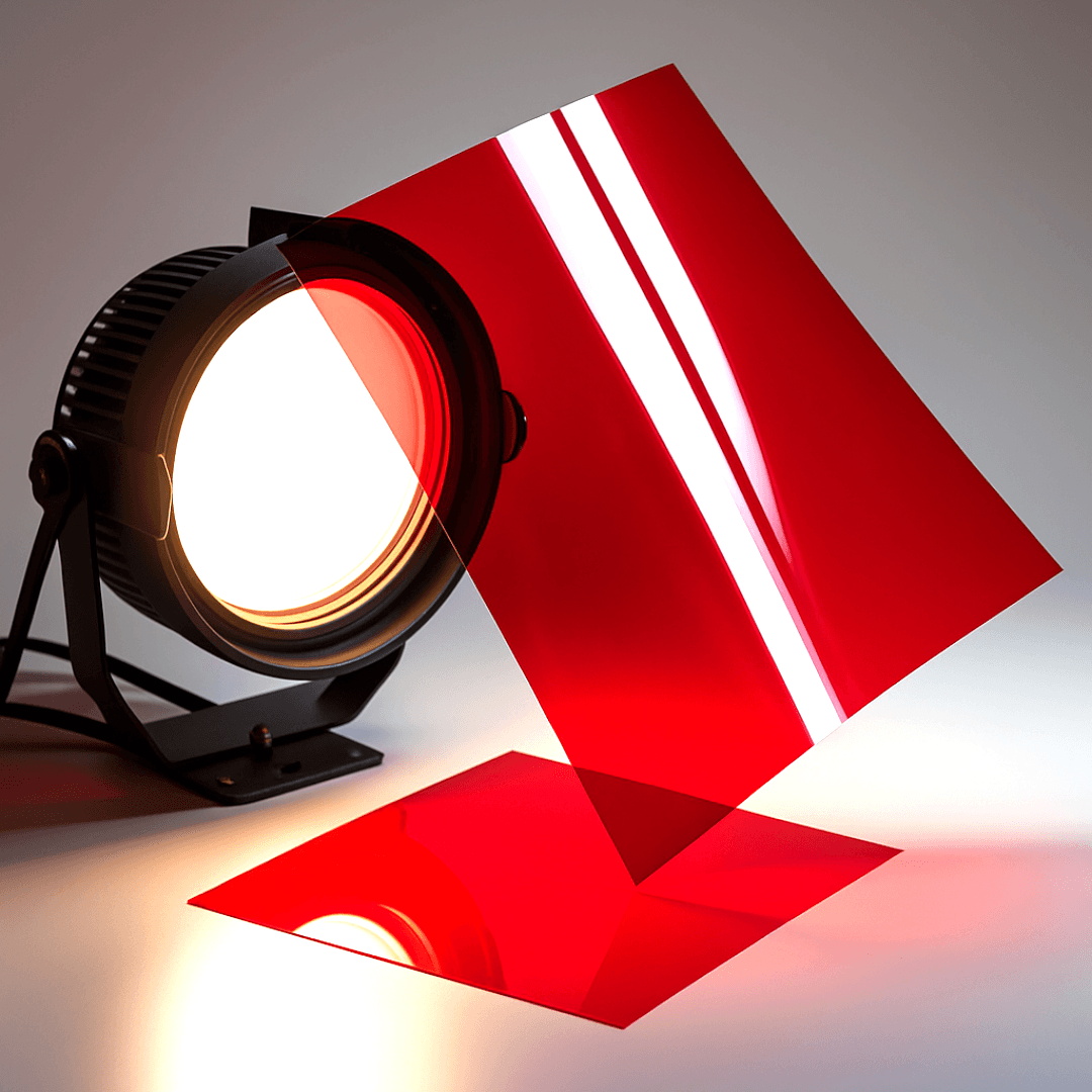 Farbfilterfolie REDWEEK - kostenlos bestellen