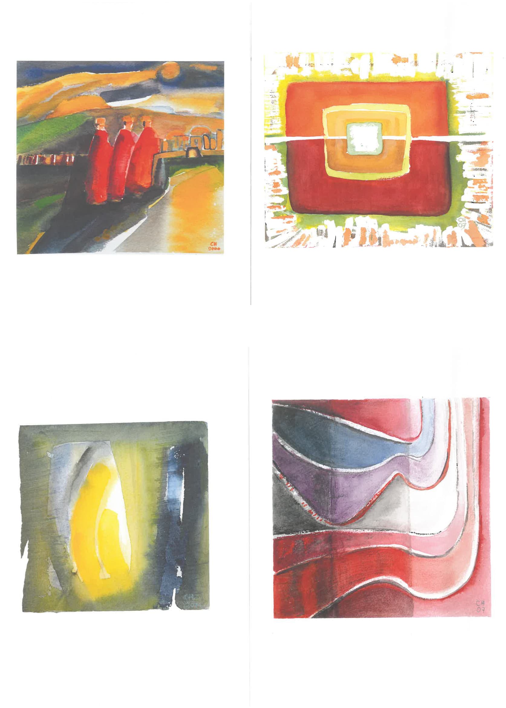 Postkarten mit Motiven von Schwester Chantal Hug ©ACN Postkarten mit Motiven von Schwester Chantal Hug ©ACN