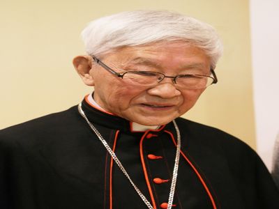 20220512 - China Kardinal Joseph Zen in Hongkong verhaftet